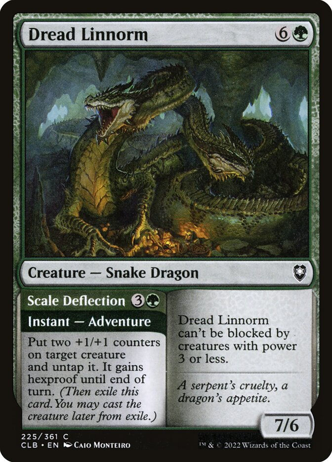 Dread Linnorm // Scale Deflection (CLB) (225)