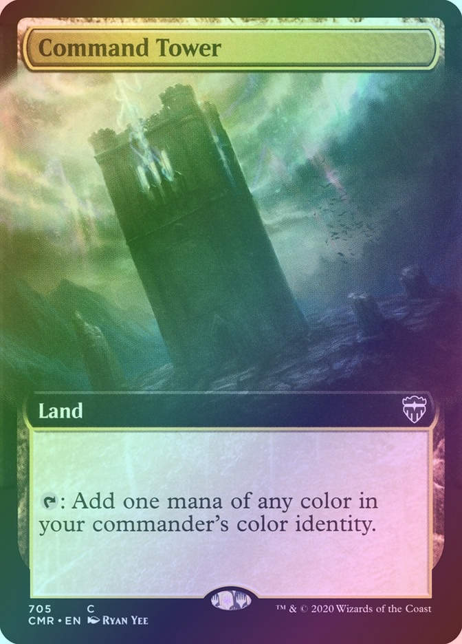 Command Tower (CMR) (705) / Extended Art / Foil