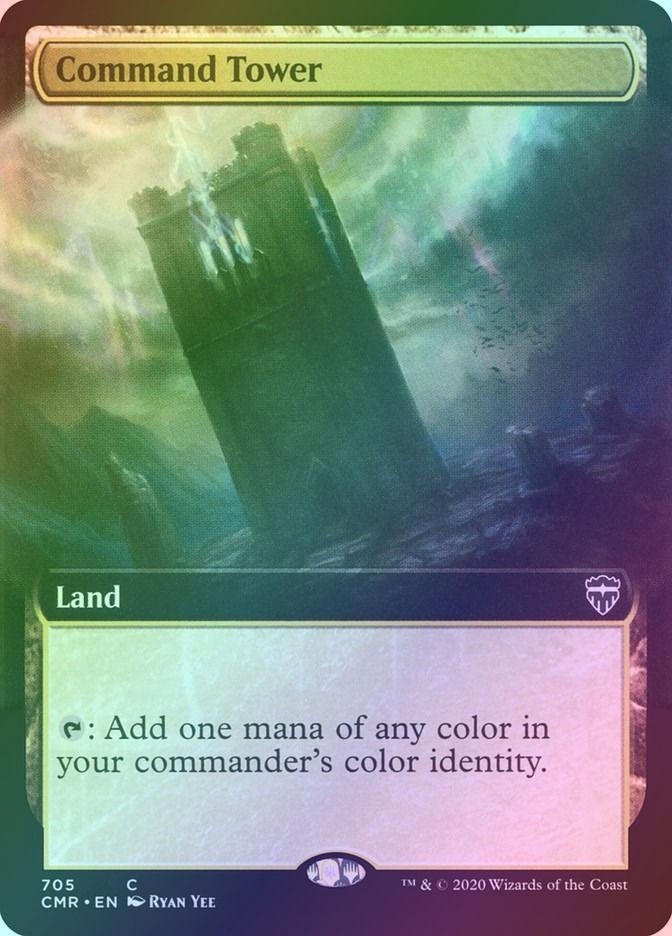 Command Tower (CMR) (705) / Extended Art / Foil