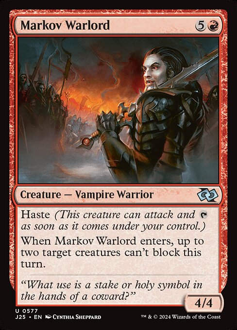 Markov Warlord (J25) (577)