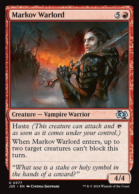 Markov Warlord (J25) (577)