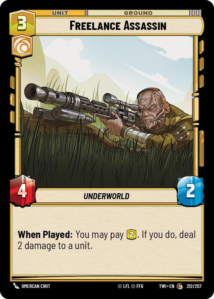 Freelance Assassin (TWI) (212/257) / Foil
