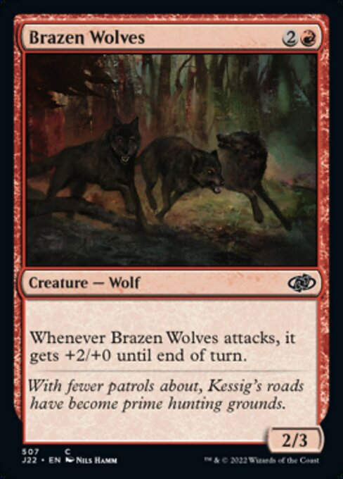 Brazen Wolves (J22))