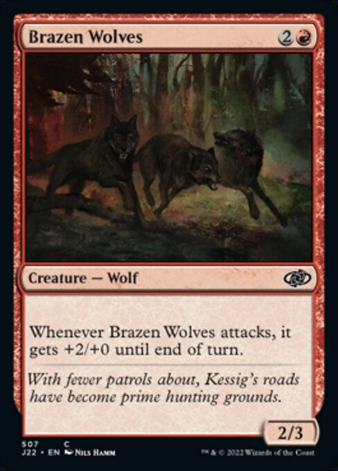 Brazen Wolves (J22))