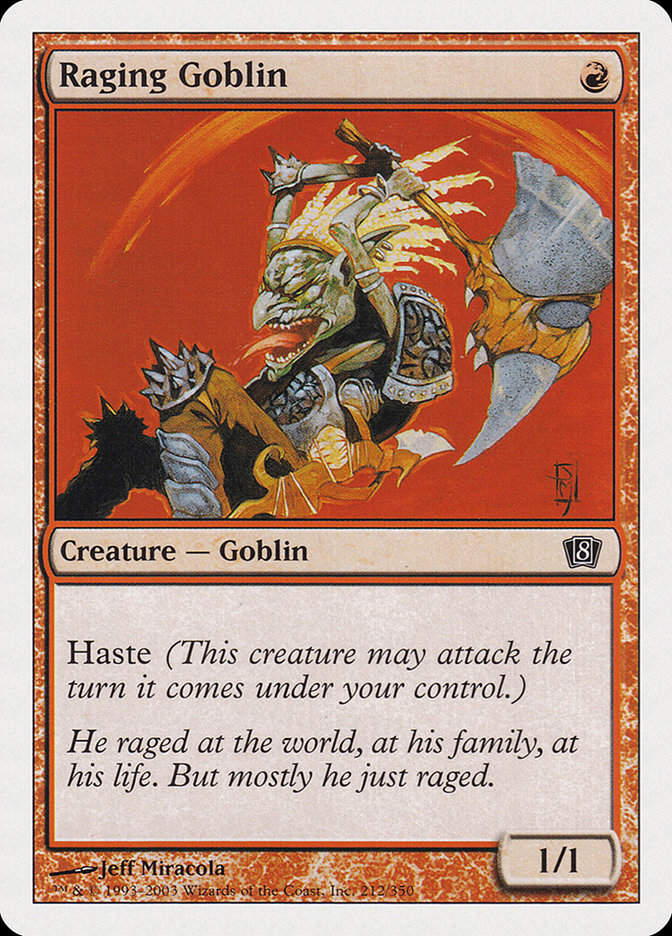 Raging Goblin (8ED) (212)