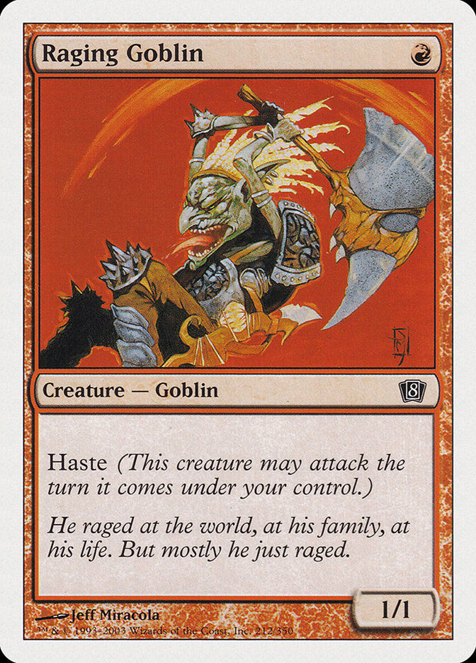 Raging Goblin (8ED) (212)