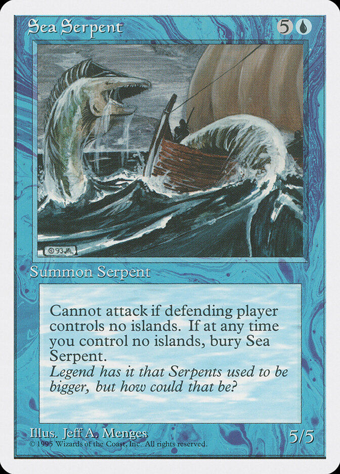 Sea Serpent (4ED) (98)