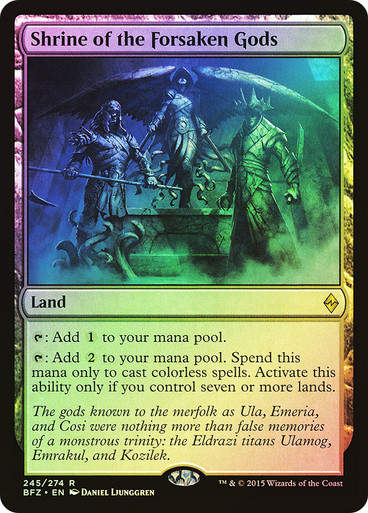 Shrine of the Forsaken Gods (BFZ) (245) / Foil