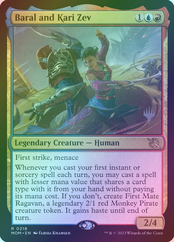 Baral and Kari Zev (PMOM) (218p) / Foil