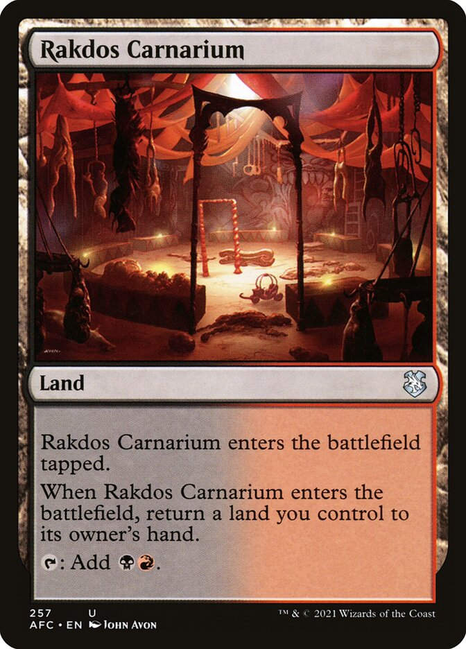 Rakdos Carnarium (AFC) (257)
