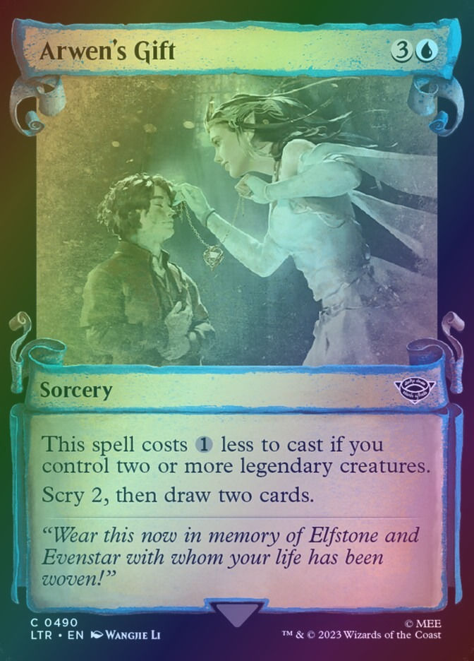 Arwen's Gift (LTR) (490) / Showcase / Foil