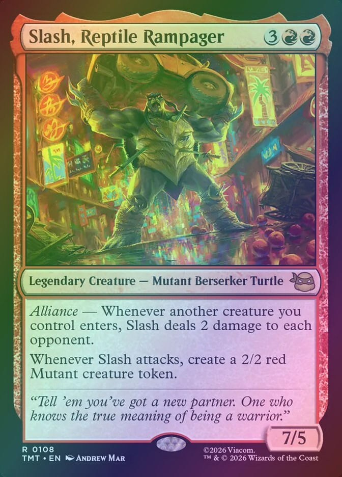 Slash, Reptile Rampager (TMT) (108) / Foil