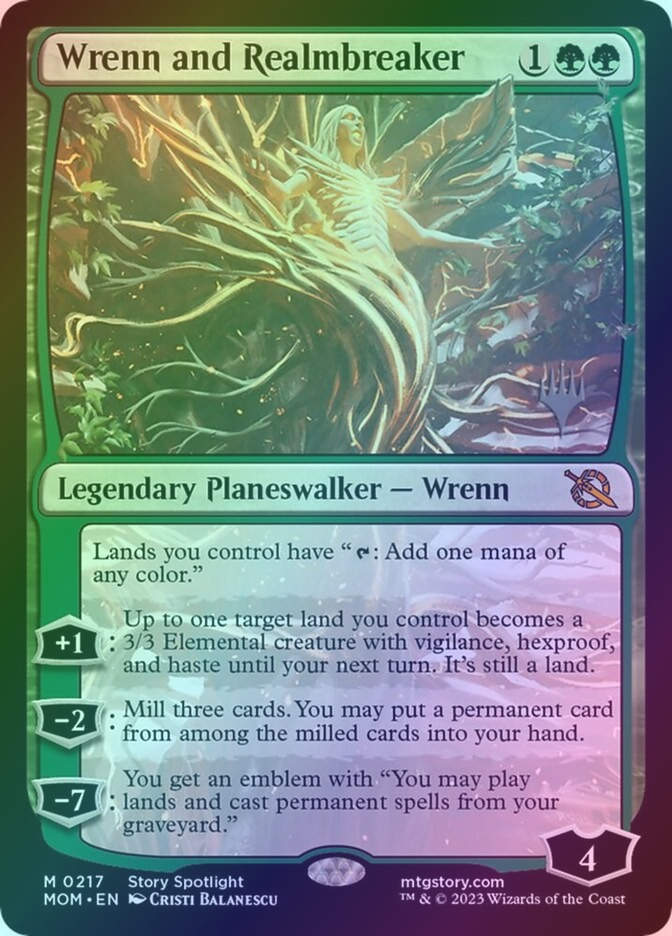 Wrenn and Realmbreaker (PMOM) (217p) / Foil