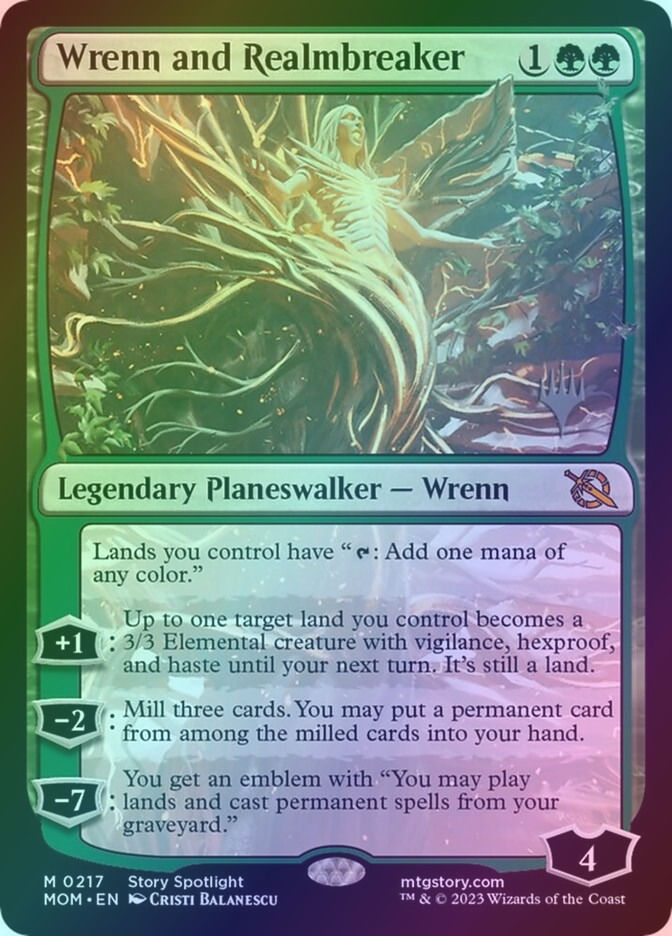 Wrenn and Realmbreaker (PMOM) (217p) / Foil