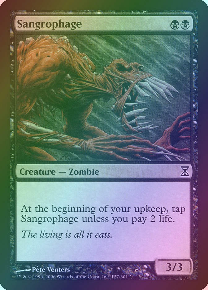 Sangrophage (TSP) (127) / Foil