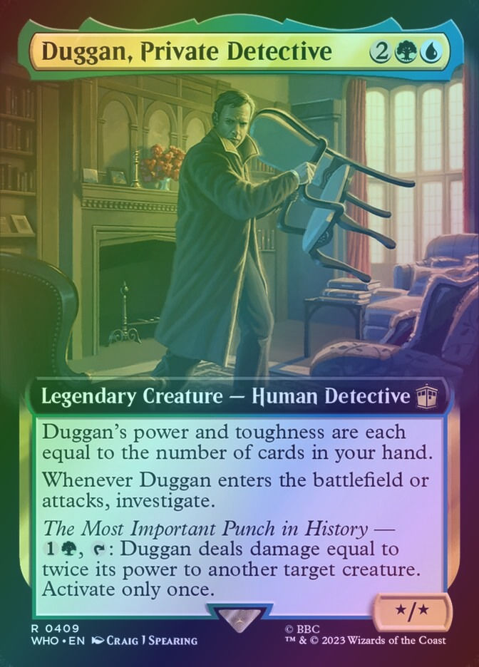 Duggan, Private Detective (WHO) (409) / Extended Art / Foil