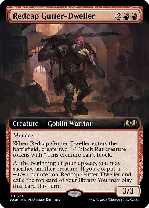 Redcap Gutter-Dweller (woe) / Extended Art