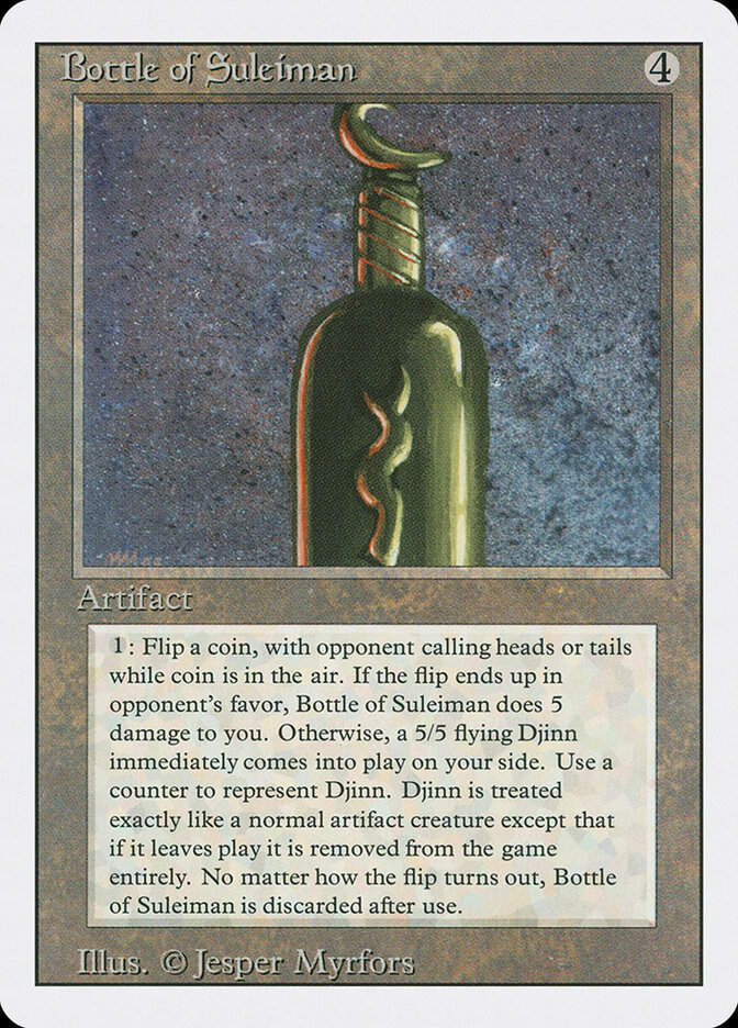 Bottle of Suleiman (3ED) (237)