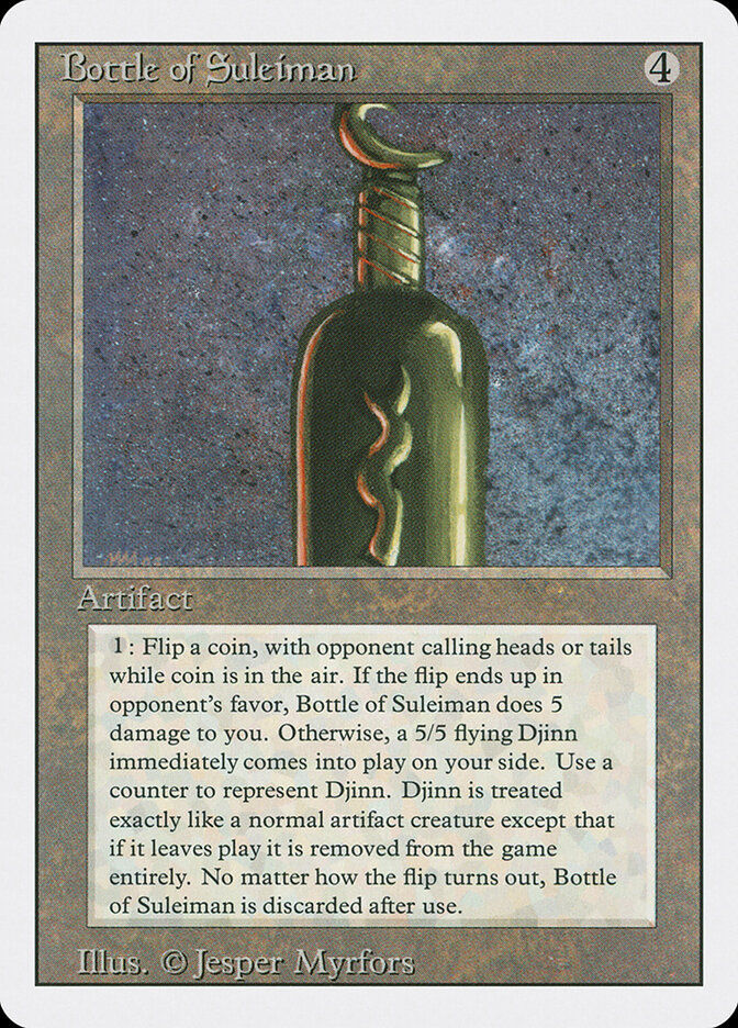 Bottle of Suleiman (3ED) (237)