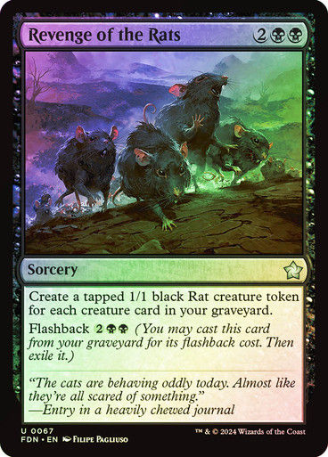 Revenge of the Rats (FDN) (67) / Foil