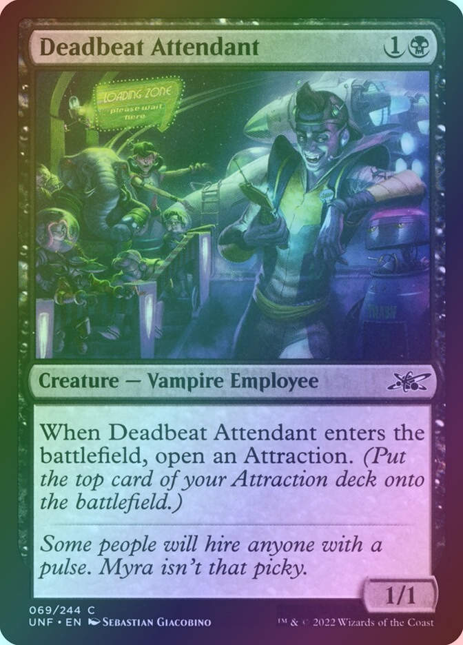 Deadbeat Attendant (UNF) (69) / Foil