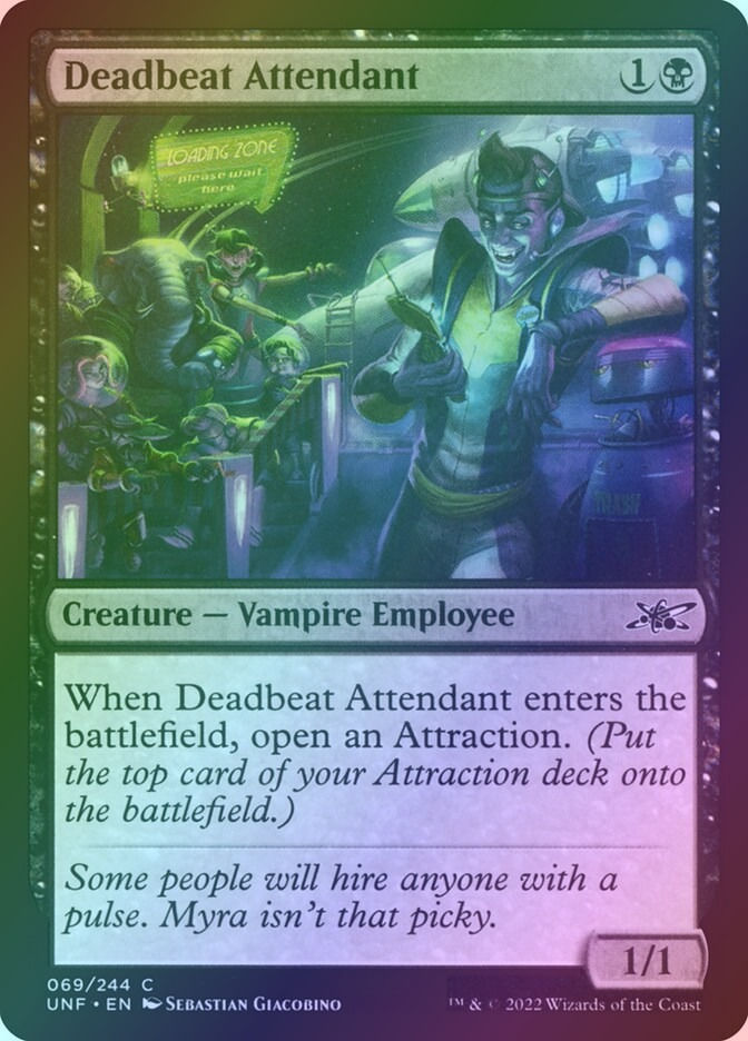 Deadbeat Attendant (UNF) (69) / Foil