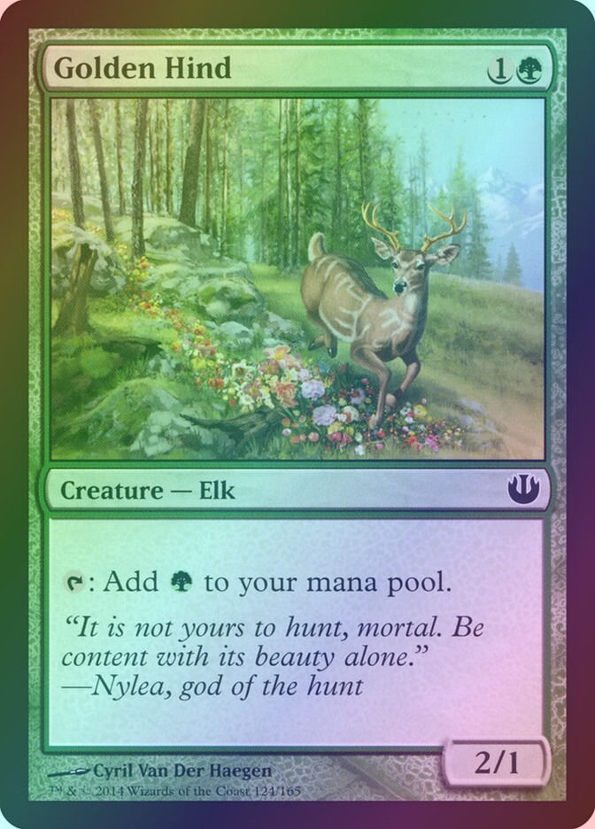 Golden Hind (JOU) (124) / Foil