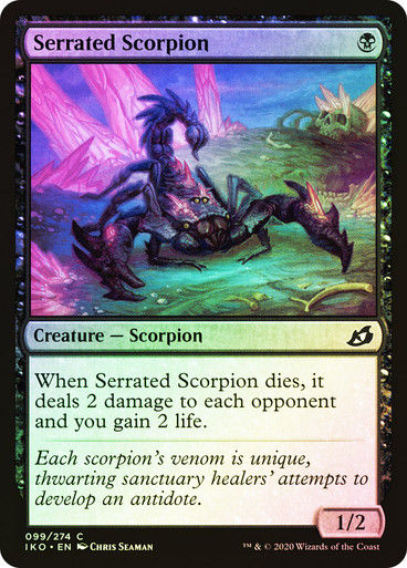 Serrated Scorpion (IKO) (99) / Foil