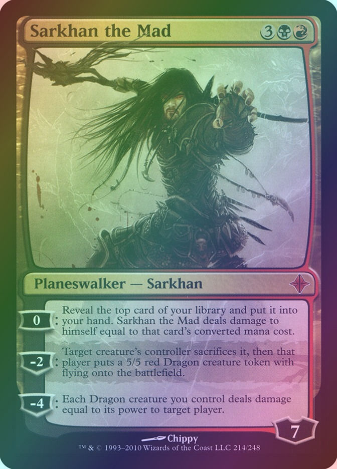 Sarkhan the Mad (ROE) (214) / Foil