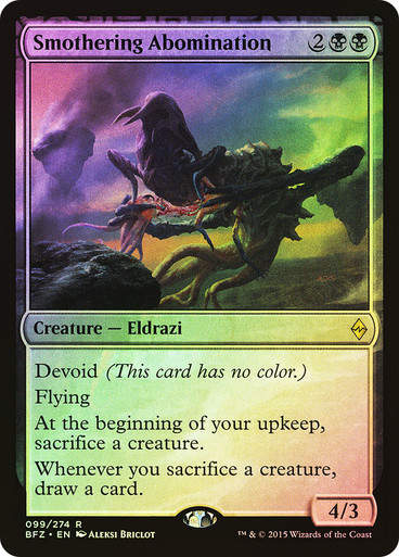 Smothering Abomination (BFZ) (99) / Foil