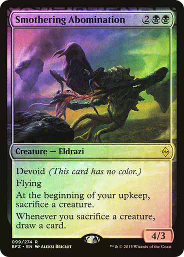 Smothering Abomination (BFZ) (99) / Foil