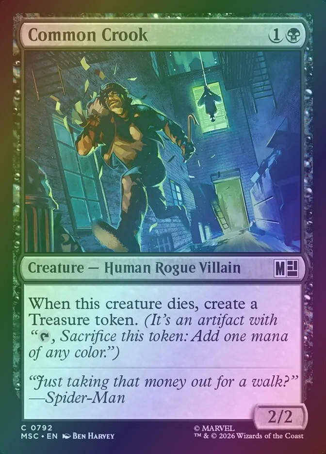 Common Crook (MSC) (792) / Foil