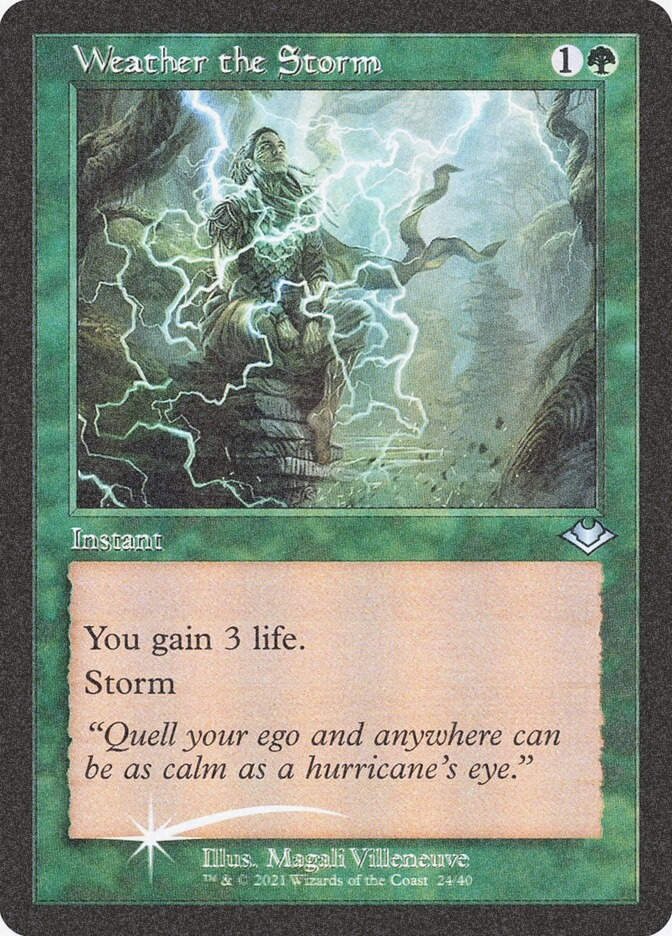 Weather the Storm (H1R) (24) / Foil Etched