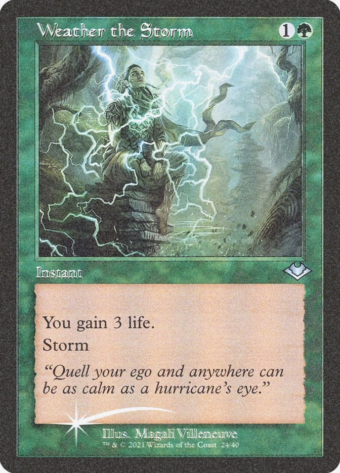 Weather the Storm (H1R) (24) / Foil Etched