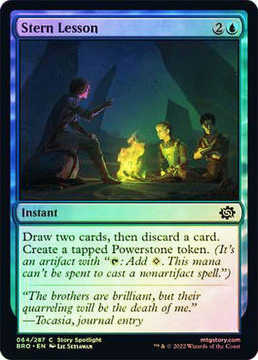 Stern Lesson (BRO) / Foil
