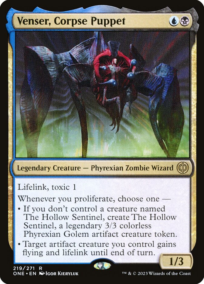 Venser, Corpse Puppet (ONE) (219)