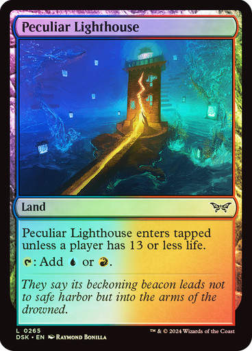 Peculiar Lighthouse (DSK) (265) / Foil