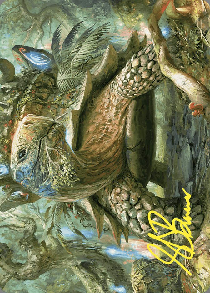 Blossoming Tortoise (AWOE) (24) / Firma Dorada