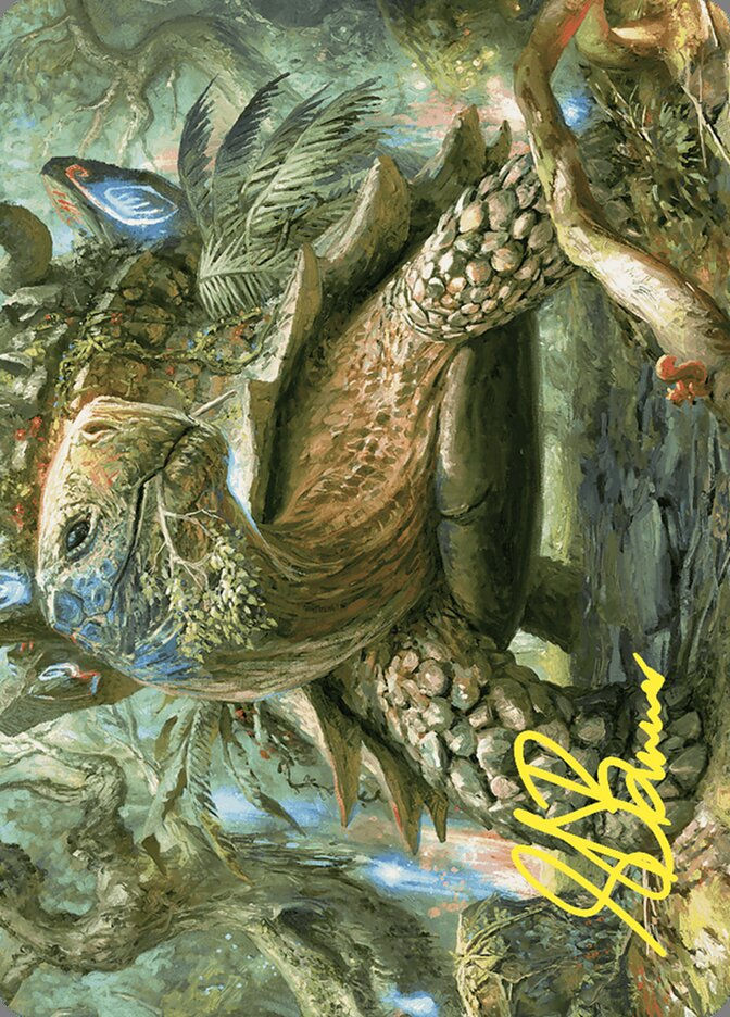 Blossoming Tortoise (AWOE) (24) / Firma Dorada