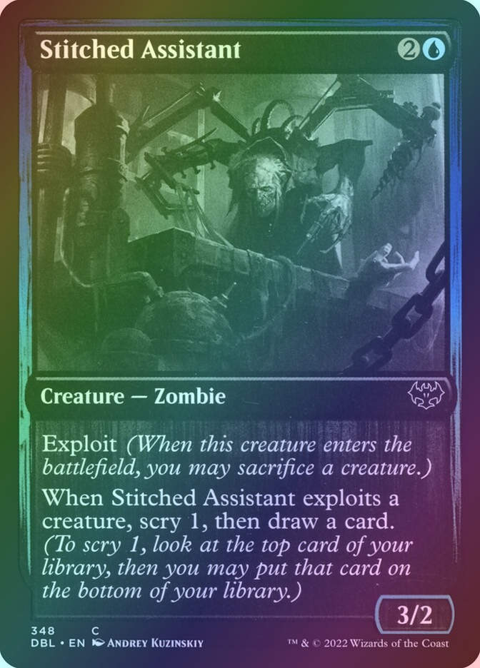 Stitched Assistant (DBL) (348) / Foil