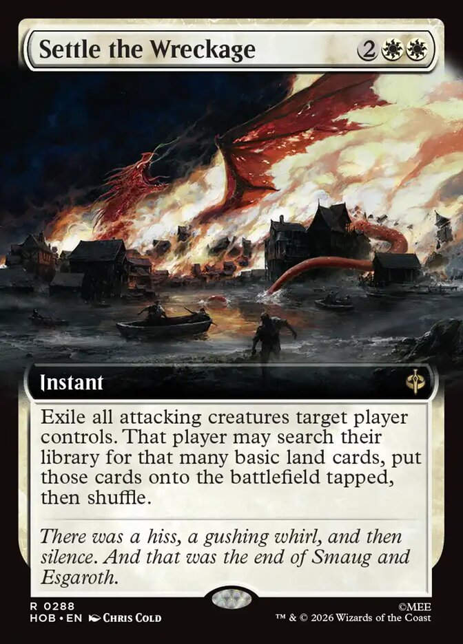 Settle the Wreckage (HOB) (288) / Extended Art
