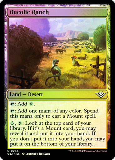 Bucolic Ranch (otj) (265) / Foil