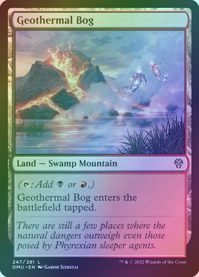Geothermal Bog (DMU) (247) / Foil