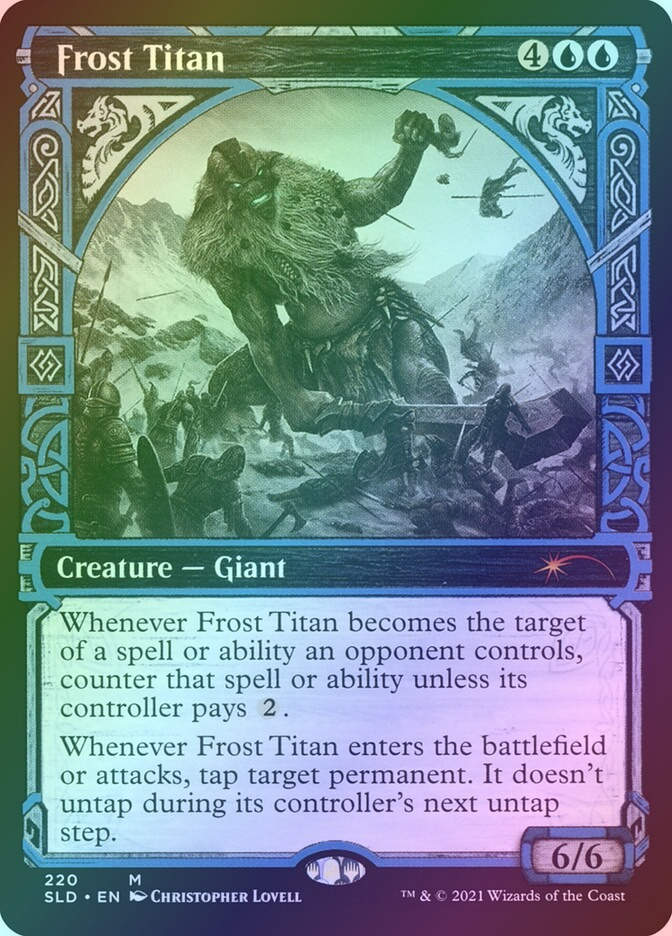 Frost Titan (SLD) (220) / Showcase / Foil