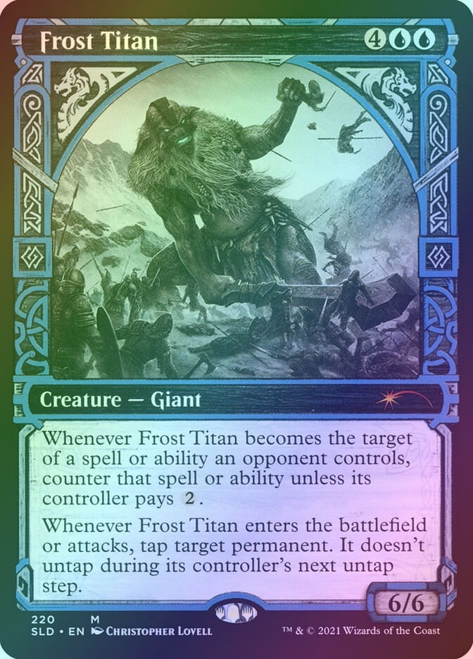 Frost Titan (SLD) (220) / Showcase / Foil