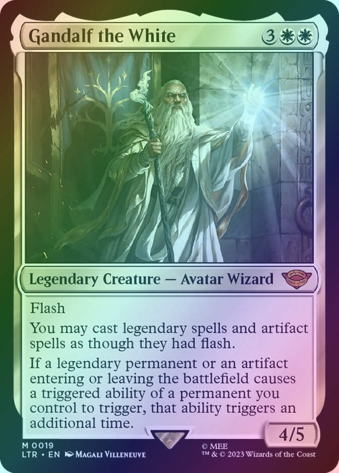Gandalf the White (LTR) (19) / Foil