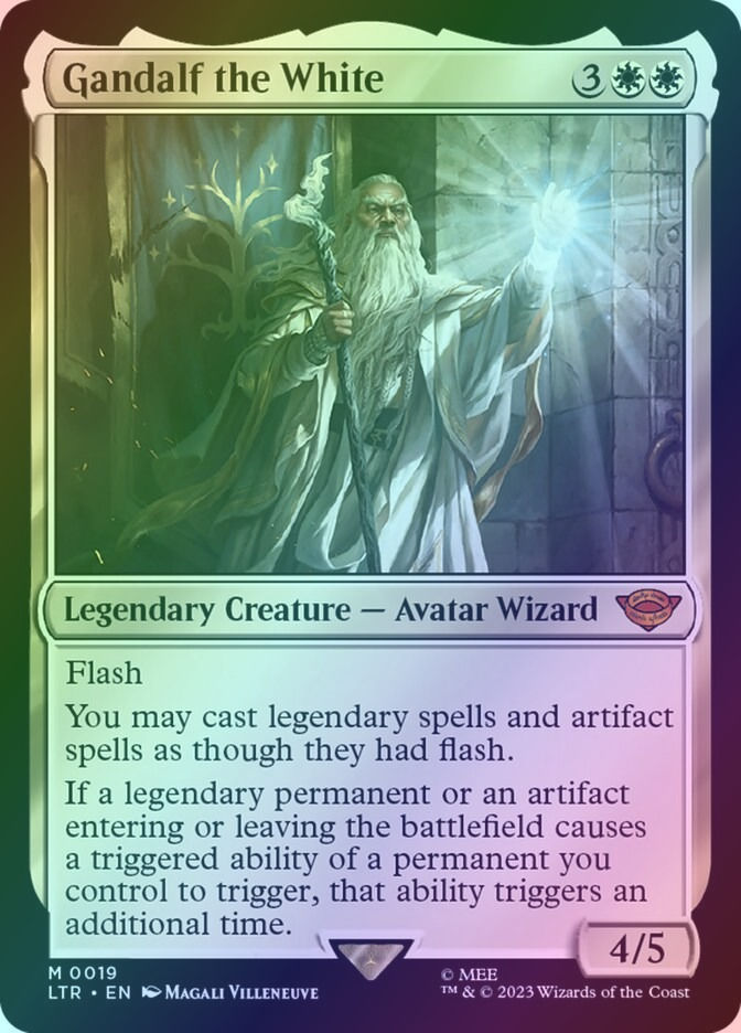 Gandalf the White (LTR) (19) / Foil