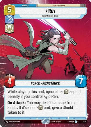 Rey - Keeping the Past (Hyperspace) (SHD_#321) / Foil