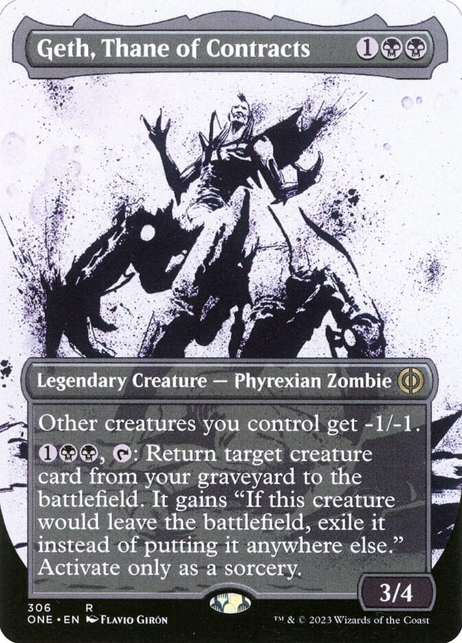 Geth, Thane of Contracts (ONE) (306) / Borderless / Showcase