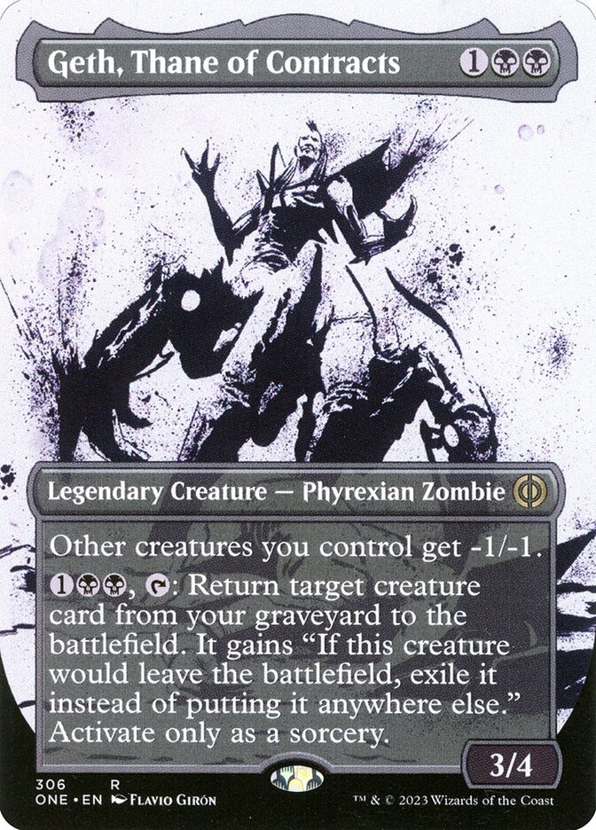 Geth, Thane of Contracts (ONE) (306) / Borderless / Showcase